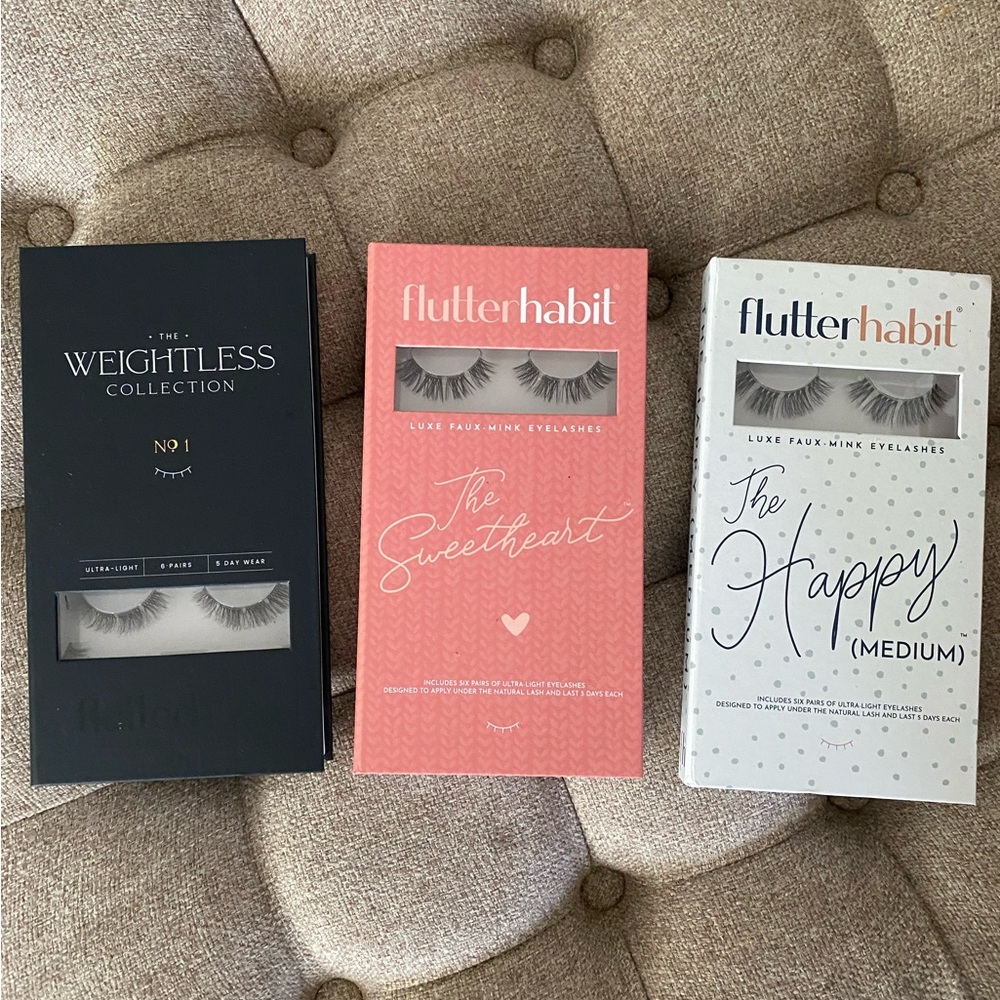 Flutter Habit Eyelash sets (variety bundle)